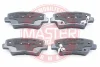 13046134942N-SET-MS MASTER-SPORT Комплект тормозных колодок, дисковый тормоз