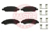 13046190152N-SET-MS MASTER-SPORT GERMANY Комплект тормозных колодок, дисковый тормоз