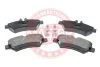 Превью - K6038322 MASTER-SPORT GERMANY Комплект тормозных колодок, дисковый тормоз (фото 2)
