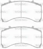 JSA 15793.10 WOKING Комплект тормозных колодок, дисковый тормоз