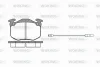 P0633.02 WOKING Комплект тормозных колодок, дисковый тормоз