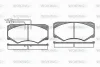 P1473.04 WOKING Комплект тормозных колодок, дисковый тормоз