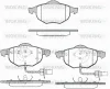 P15593.02 WOKING Комплект тормозных колодок, дисковый тормоз