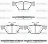 P17383.02 WOKING Комплект тормозных колодок, дисковый тормоз