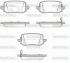 P18583.02 WOKING Комплект тормозных колодок, дисковый тормоз