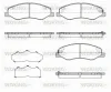 P18773.02 WOKING Комплект тормозных колодок, дисковый тормоз