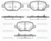 P19103.02 WOKING Комплект тормозных колодок, дисковый тормоз