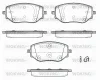 P19873.00 WOKING Комплект тормозных колодок, дисковый тормоз