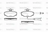 P2043.12 WOKING Комплект тормозных колодок, дисковый тормоз