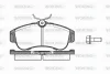 P2203.00 WOKING Комплект тормозных колодок, дисковый тормоз