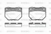 P2653.21 WOKING Комплект тормозных колодок, дисковый тормоз