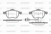 P2903.02 WOKING Комплект тормозных колодок, дисковый тормоз