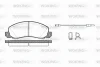 P3023.02 WOKING Комплект тормозных колодок, дисковый тормоз