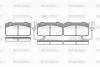 P3103.02 WOKING Комплект тормозных колодок, дисковый тормоз