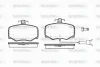 P3463.12 WOKING Комплект тормозных колодок, дисковый тормоз