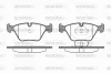 P3703.00 WOKING Комплект тормозных колодок, дисковый тормоз