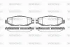 P5573.00 WOKING Комплект тормозных колодок, дисковый тормоз