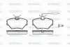 P5853.02 WOKING Комплект тормозных колодок, дисковый тормоз