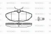 P6323.10 WOKING Комплект тормозных колодок, дисковый тормоз