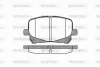 P7213.10 WOKING Комплект тормозных колодок, дисковый тормоз