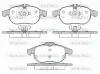 P9883.20 WOKING Комплект тормозных колодок, дисковый тормоз