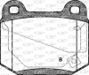 Превью - BPA0014.52 OPEN PARTS Комплект тормозных колодок, дисковый тормоз (фото 2)