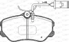 BPA0303.12 OPEN PARTS Комплект тормозных колодок, дисковый тормоз