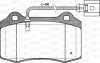 BPA0434.01 OPEN PARTS Комплект тормозных колодок, дисковый тормоз