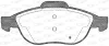 Превью - BPA0660.02 OPEN PARTS Комплект тормозных колодок, дисковый тормоз (фото 2)