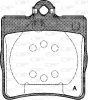 BPA0678.00 OPEN PARTS Комплект тормозных колодок, дисковый тормоз