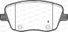 Превью - BPA0775.01 OPEN PARTS Комплект тормозных колодок, дисковый тормоз (фото 2)
