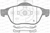 BPA0843.20 OPEN PARTS Комплект тормозных колодок, дисковый тормоз