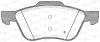 Превью - BPA0844.00 OPEN PARTS Комплект тормозных колодок, дисковый тормоз (фото 2)
