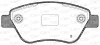 Превью - BPA0858.11 OPEN PARTS Комплект тормозных колодок, дисковый тормоз (фото 2)