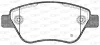 Превью - BPA0858.31 OPEN PARTS Комплект тормозных колодок, дисковый тормоз (фото 2)