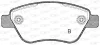 Превью - BPA0858.32 OPEN PARTS Комплект тормозных колодок, дисковый тормоз (фото 2)