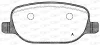 BPA0878.00 OPEN PARTS Комплект тормозных колодок, дисковый тормоз