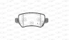 BPA0957.22 OPEN PARTS Комплект тормозных колодок, дисковый тормоз