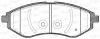 Превью - BPA0986.02 OPEN PARTS Комплект тормозных колодок, дисковый тормоз (фото 2)