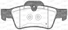 Превью - BPA0991.10 OPEN PARTS Комплект тормозных колодок, дисковый тормоз (фото 2)