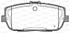 Превью - BPA1190.01 OPEN PARTS Комплект тормозных колодок, дисковый тормоз (фото 2)