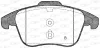 Превью - BPA1249.30 OPEN PARTS Комплект тормозных колодок, дисковый тормоз (фото 2)
