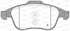 Превью - BPA1350.10 OPEN PARTS Комплект тормозных колодок, дисковый тормоз (фото 2)