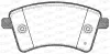 Превью - BPA1351.01 OPEN PARTS Комплект тормозных колодок, дисковый тормоз (фото 2)