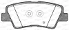 Превью - BPA1362.42 OPEN PARTS Комплект тормозных колодок, дисковый тормоз (фото 2)