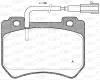 BPA1444.01 OPEN PARTS Комплект тормозных колодок, дисковый тормоз