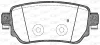 Превью - BPA1582.02 OPEN PARTS Комплект тормозных колодок, дисковый тормоз (фото 2)