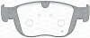 Превью - BPA1689.00 OPEN PARTS Комплект тормозных колодок, дисковый тормоз (фото 2)
