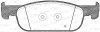 Превью - BPA1718.00 OPEN PARTS Комплект тормозных колодок, дисковый тормоз (фото 2)