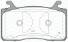 Превью - BPA1759.12 OPEN PARTS Комплект тормозных колодок, дисковый тормоз (фото 2)